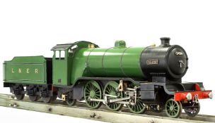 A well-engineered 3 ½ inch gauge London North Eastern Railway V4 2-6-2 tender locomotive “Bantam Coc