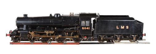 A well-engineered live steam 7 ¼ inch gauge model of a Class 5 London Midland & Scottish 4-6-0 tende