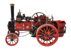 A well-engineered 1 ½ inch scale model of a 'Royal Chester' Allchin Traction engine