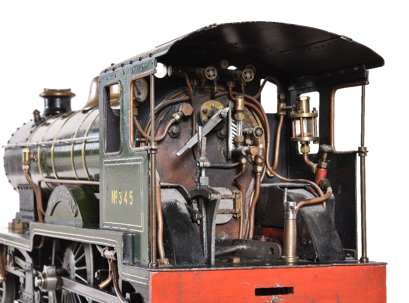 A well-engineered live steam 5 inch gauge model of a L1 Class Southern Railway 4-4-0 tender locomoti - Image 4 of 5