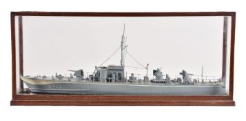Cased Naval model