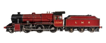 A well-engineered 3 ½ inch gauge model of a London Manchester and Scottish 2-6-0 tender locomotive N