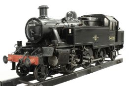 A well-engineered 7 ¼ inch gauge model of a British Railways 2-2-6 Standard Class 2 tank locomotive