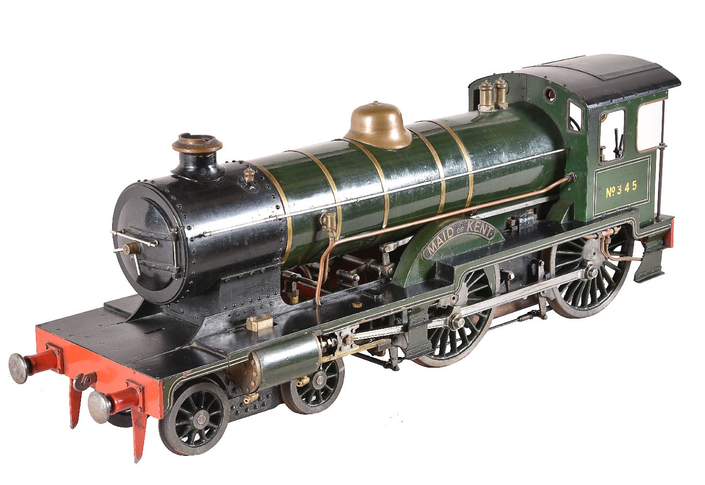 A well-engineered live steam 5 inch gauge model of a L1 Class Southern Railway 4-4-0 tender locomoti - Image 2 of 5