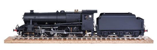 An exhibition standard 2 ½ inch gauge model of a London Midland and Scottish Railway ‘Black 5’ 4-6-0