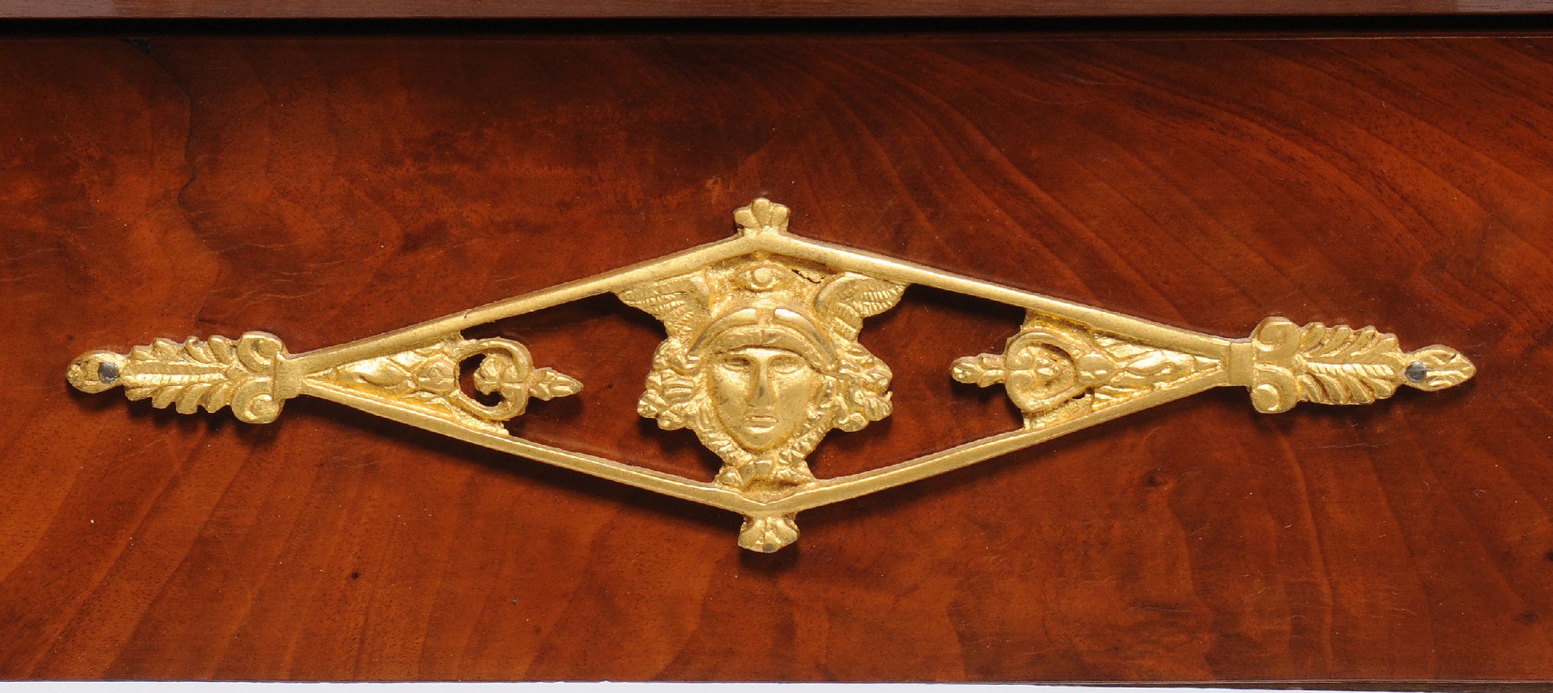 A Louis Philippe mahogany and gilt metal mounted console table - Image 3 of 3