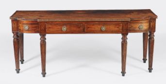 ϒ A George III mahogany serving table