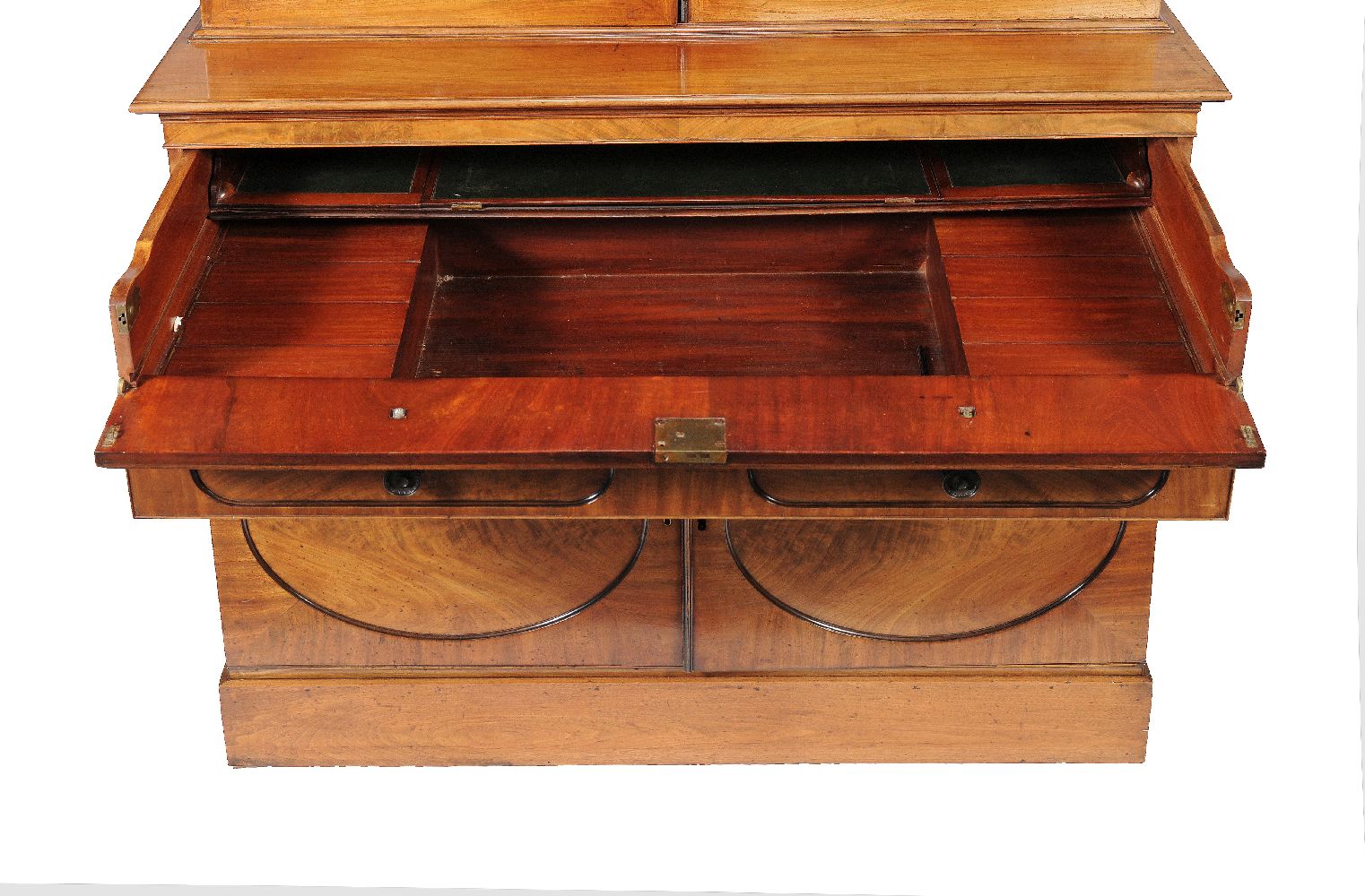 A George IV mahogany secretaire bookcase - Image 3 of 6