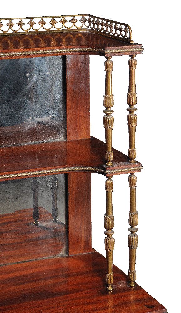 A Regency mahogany and gilt bronze mounted side cabinet - Image 3 of 3