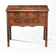 A George III mahogany side table