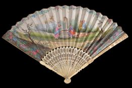 ϒ An ivory fan