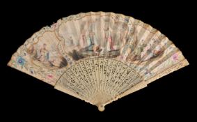 ϒ An ivory fan