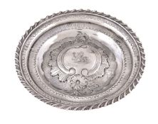 A George III silver wine funnel stand by Robert Hennell I & David Hennell II