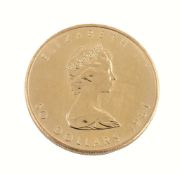 Canada, Elizabeth II, gold 50-Dollars 1981