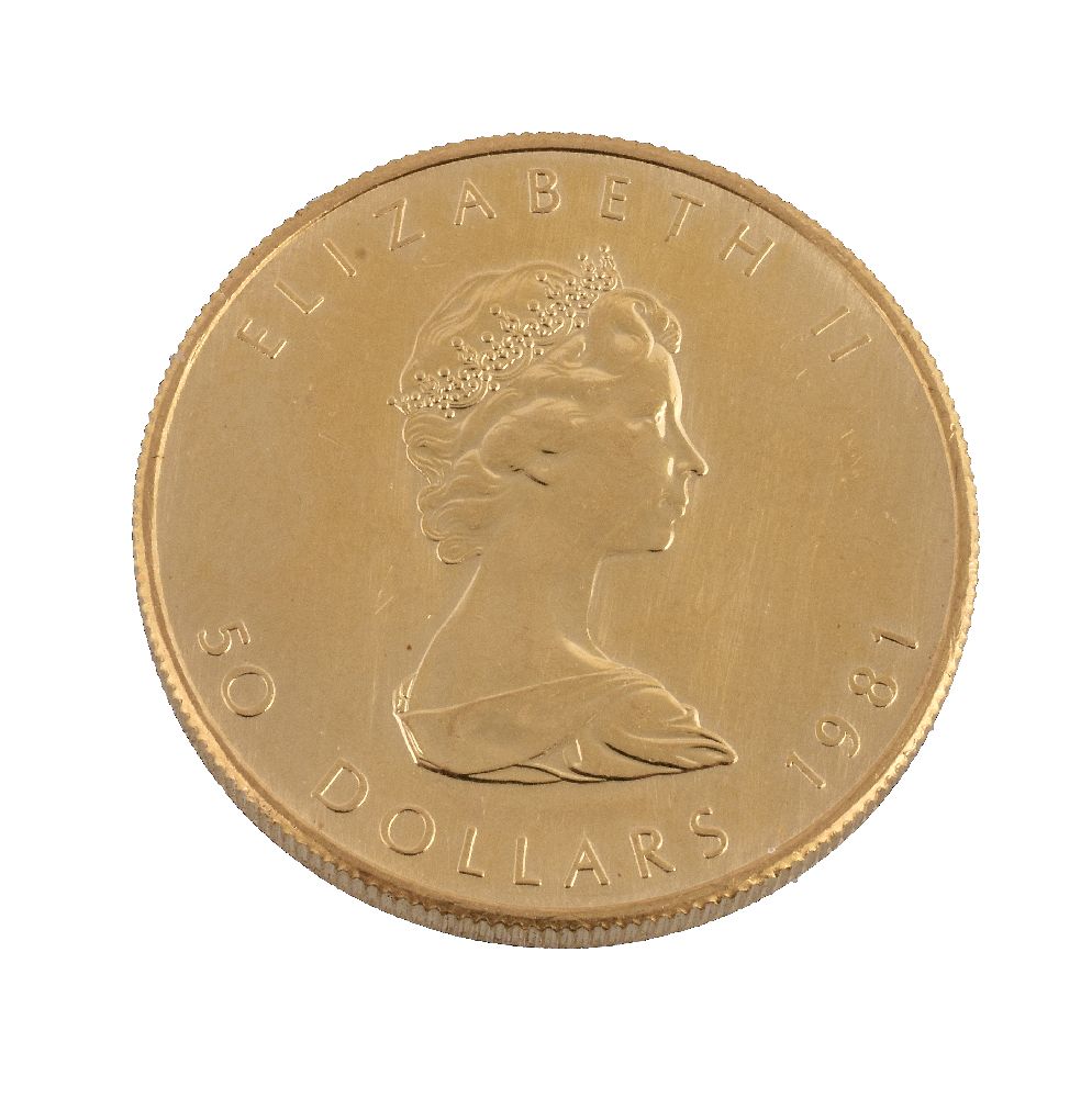 Canada, Elizabeth II, gold 50-Dollars 1981