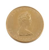 Canada, Elizabeth II, gold 50-Dollars 1981