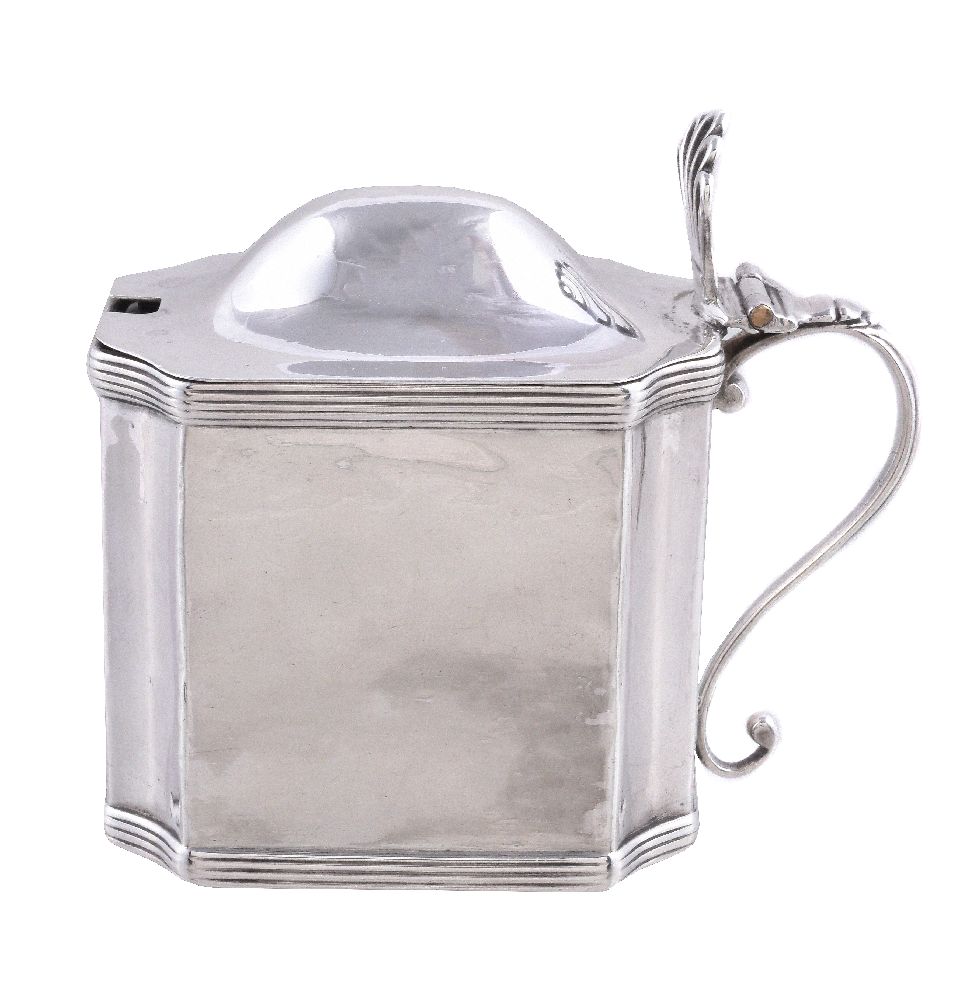 A George III silver mustard pot by Peter & Ann Bateman