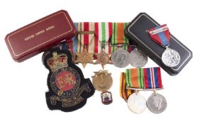 Second World War, a BEM group of six comprising British Emepire Medal (Civil Division)