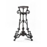 ‡ A French ‘Japonisme’ bronze pedestal