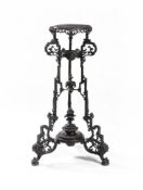 ‡ A French ‘Japonisme’ bronze pedestal