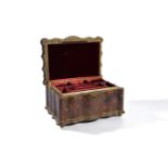 ‡ A French Cordoba leather jewellery box in the Japonisme taste