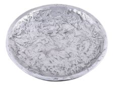 Matthew Hilton for SCP, two cast aluminium chargers or bowls