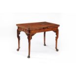 ‡ A French ‘Japonisme’ carved beechwood draw leaf centre table in the manner of Gabriel Viardot