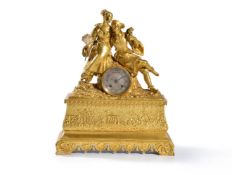 ‡ A Louis Philippe ormolu figural mantel clock in Chinese taste