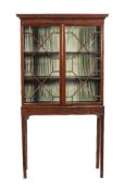 A George III mahogany bookcase