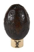 ϒ A coconut 'Bugbear' flask