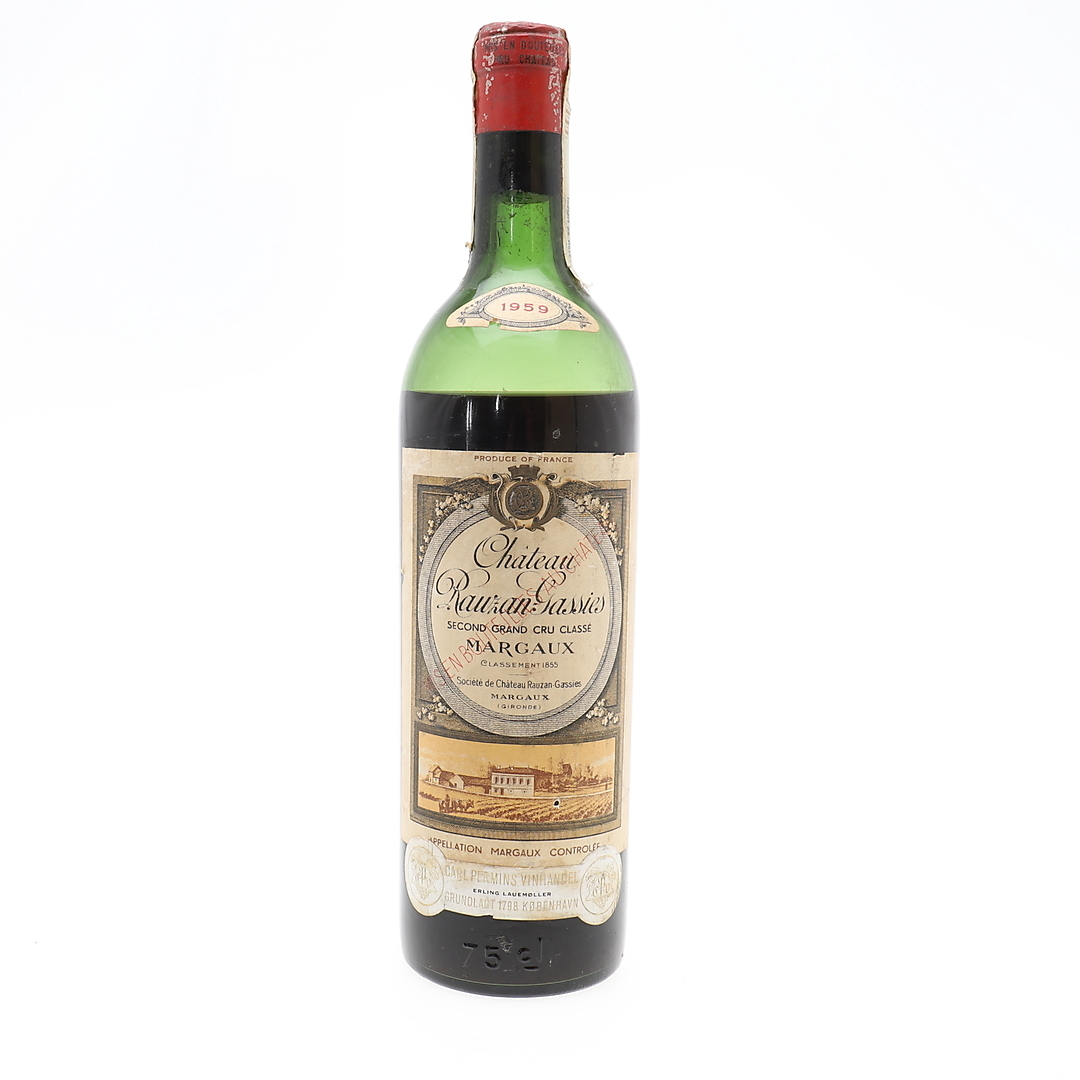 1959 Chateau Rauzan Gassies