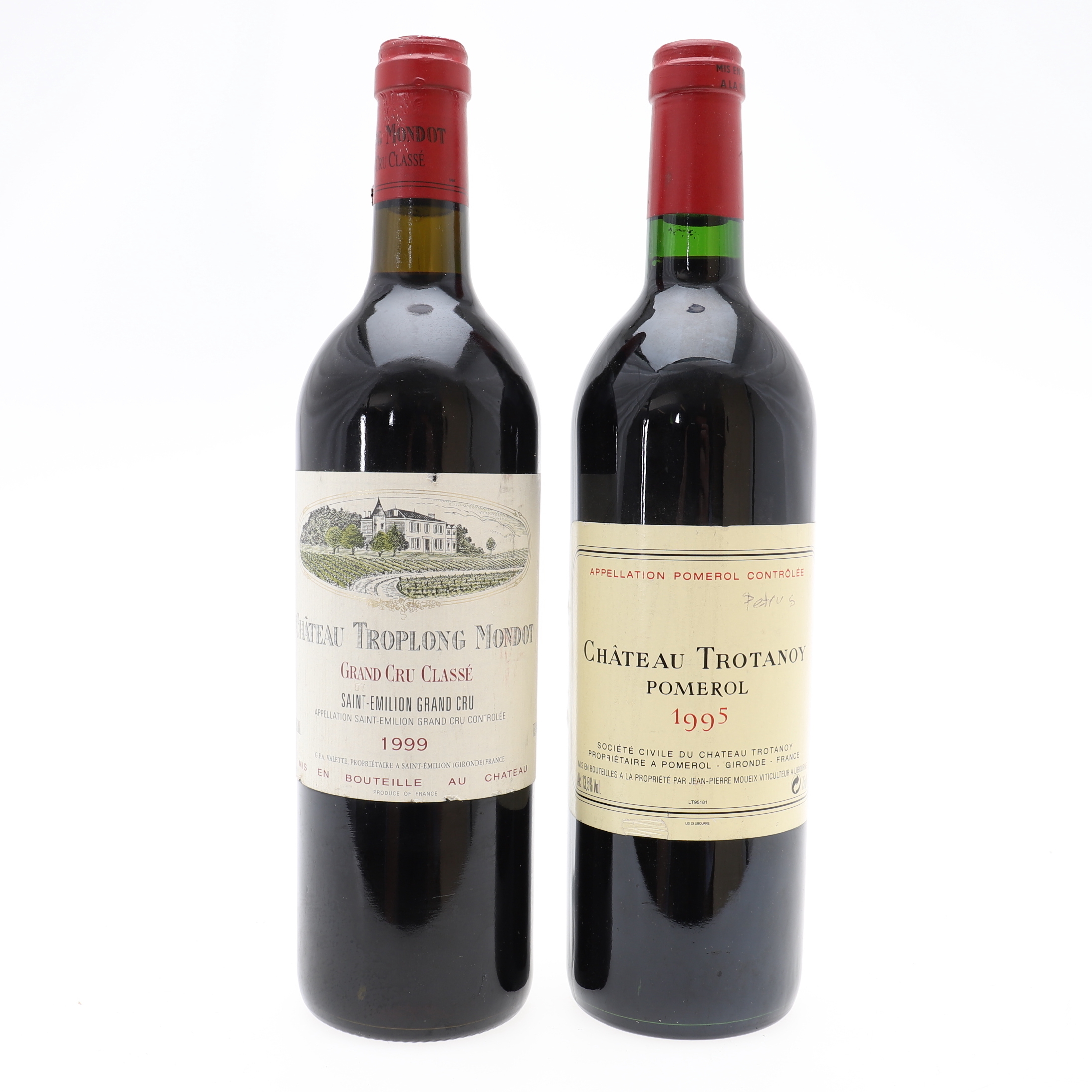 1995 Chateau Trotanoy/1999 Chateau Troplong Mondot