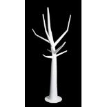 Tiziana Redavid, Cip Cip, a white tree-shaped coat stand