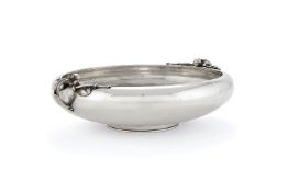 Georg Jensen, a Danish silver centre piece bowl