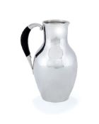 Georg Jensen, a Danish silver water jug or pitcher