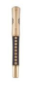 Montblanc, Johannes Guttenberg, 42, a limited edition fountain pen, no.30/42, 2007, ...