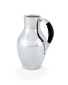 Georg Jensen, a Danish silver water jug or pitcher