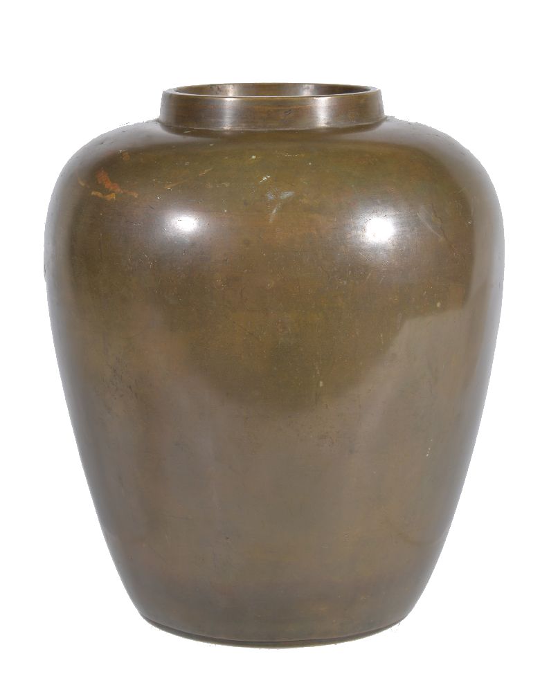 An unusual Chinese bronze vase