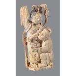 ϒ A Chinese ivory of Yang Kuei-fei