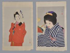 Shimura Tatsumi (1907-1980): Five Figures of Modern Beauties