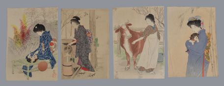 Eiho Hirezaki (1880-1968). Keishu Takeguchi(1861-1942) and Kajita Hanko (1870-1917): A Collection of