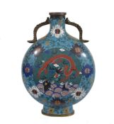 A Cloisonné Enamel Moonflask in Chinese style