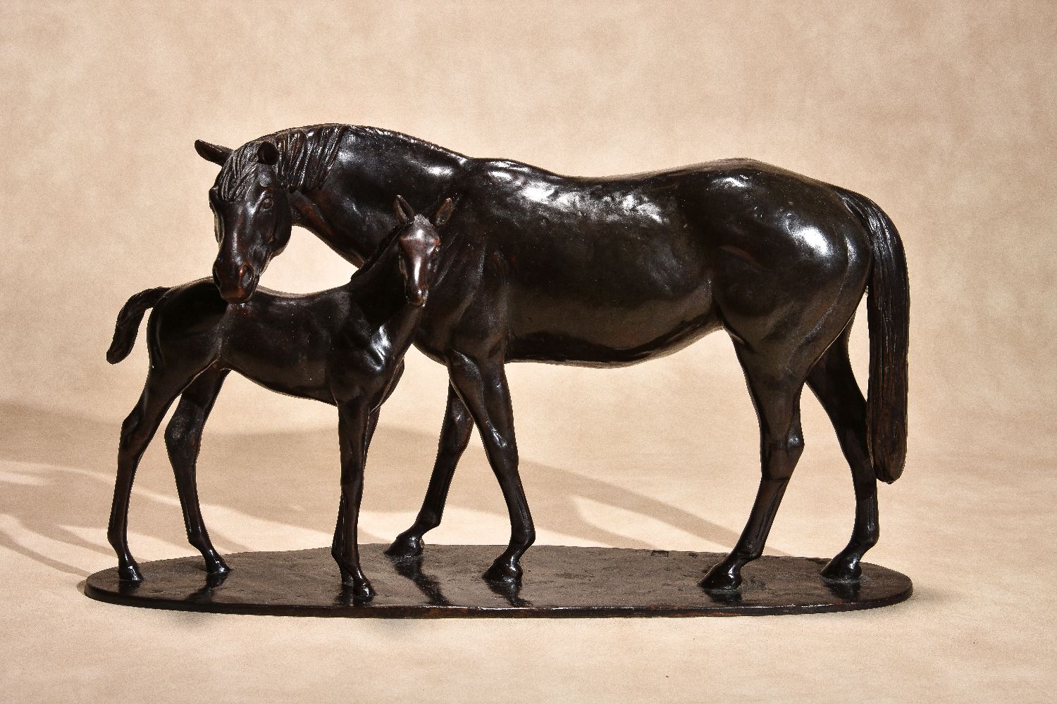 λ William Newton, (b. 1959), Mare and Foal - Image 2 of 6