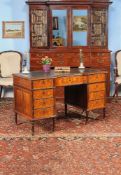 ϒ A Victorian rosewood and marquetry desk