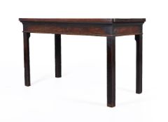 A George III mahogany serving or side table