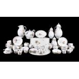 A modern Nyphenburg porcelain part tea and coffee service