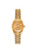 Rolex, Oyster Perpetual Datejust, ref. 69178 an 18 carat gold bracelet watch