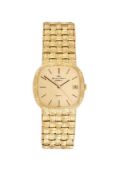 International Watch Company (IWC), ref. 9732, an 18 carat gold bracelet watch