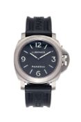 Panerai, Luminor Base, ref. PAM 00176 OP 6724, a titanium wrist watch