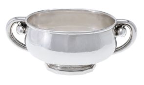 Georg Jensen, a Danish silver Cherry centrepiece bowl